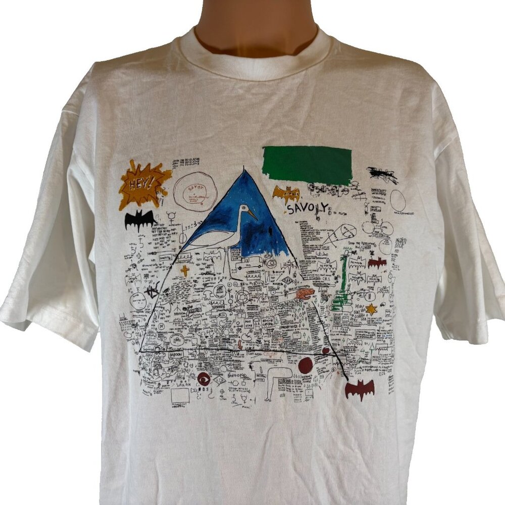 Uniqlo Jean Michael Basquiat T Shirt Mens Size M Art Collaboration